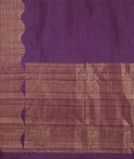 Purple Handwoven Kanjivaram Silk Saree T3702464
