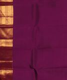 Purple Handwoven Kanjivaram Silk Saree T3609923