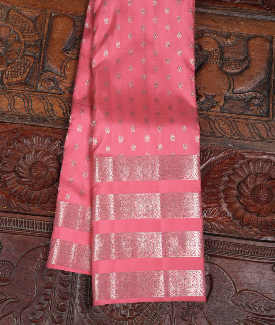 Pink Handwoven Kanjivaram Silk Saree T360553-image