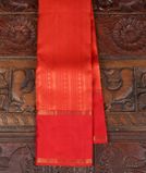 Red Handwoven Kanjivaram Silk Saree T3505081