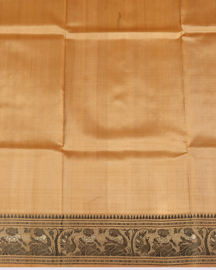 Beige Baluchari Silk Saree T3190323