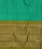 Green Handwoven Kanjivaram Silk Saree T3670914