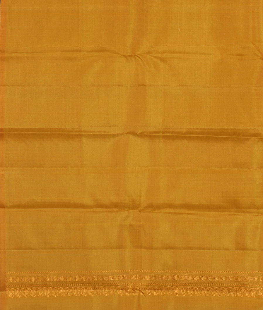 Peacock Blue Handwoven Kanjivaram Silk Saree T3671453