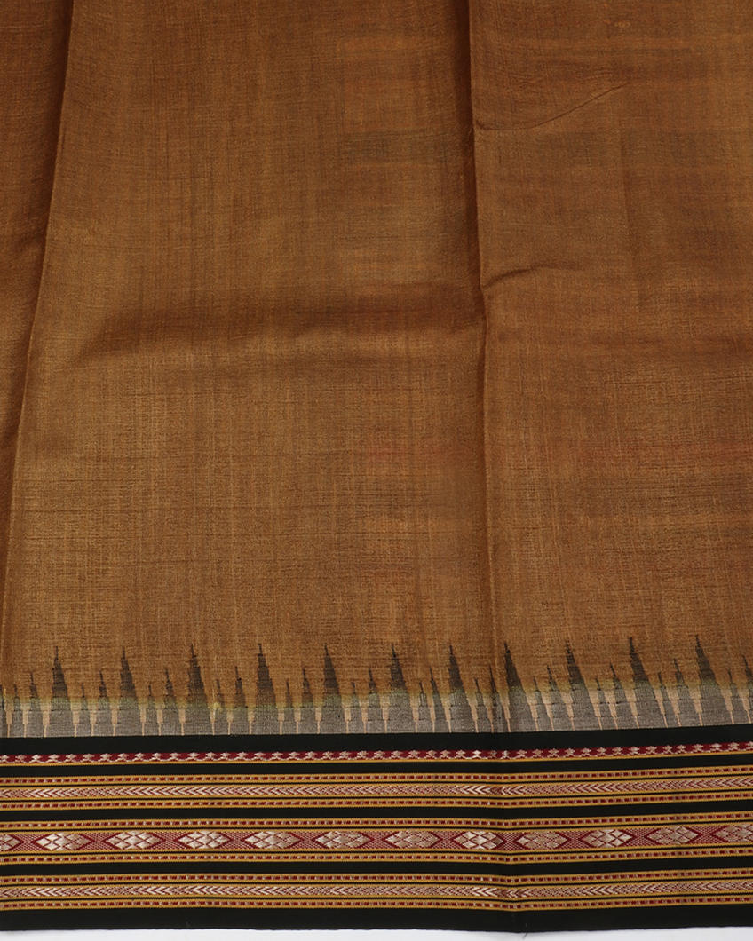 Multicolour Vidarbha Tussar Saree T3708723