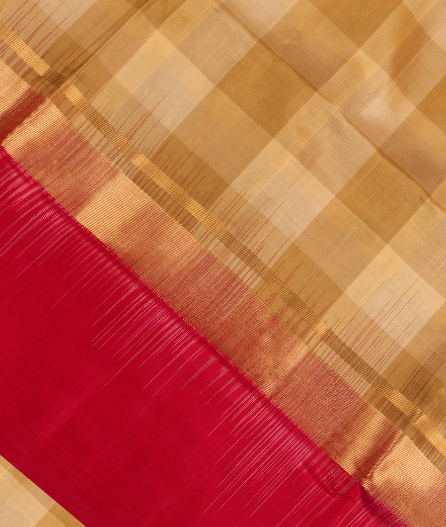 Cream and Beige Soft Silk Saree T372535-image