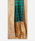 Blue and Green Soft Silk Saree T3725252