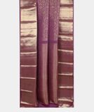 Purple Handwoven Kanjivaram Silk Saree T2841142