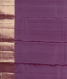 Purple Handwoven Kanjivaram Silk Saree T2841143