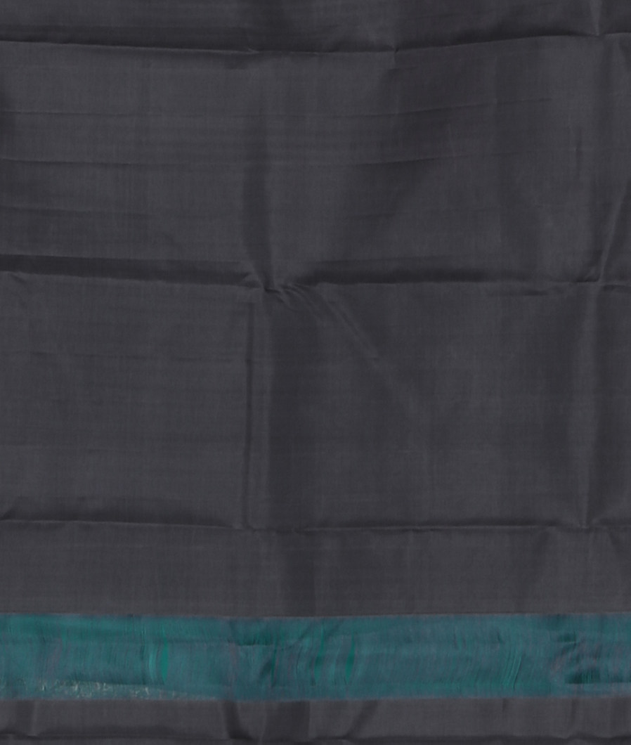 Turquoise Blue Handwoven Kanjivaram Silk Saree T3383203