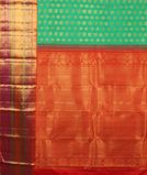 Green Handwoven Kanjivaram Silk Saree T3057334