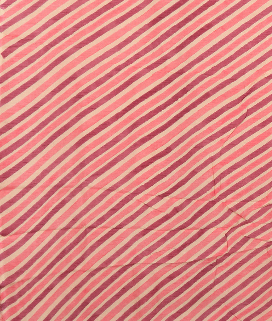 Pink Chanderi Cotton Saree T3710934