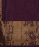 Purple Handwoven Kanjivaram Silk Saree T3398274