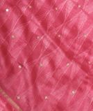 Pink Chanderi Cotton Saree T3634211