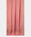 Pink Chanderi Cotton Embroidery Saree T3541762