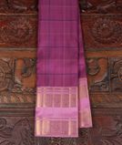 Purple Handwoven Kanjivaram Silk Saree T3600241