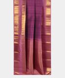 Purple Handwoven Kanjivaram Silk Saree T3600242