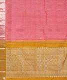 Pink Handwoven Kanjivaram Silk Saree T3677194