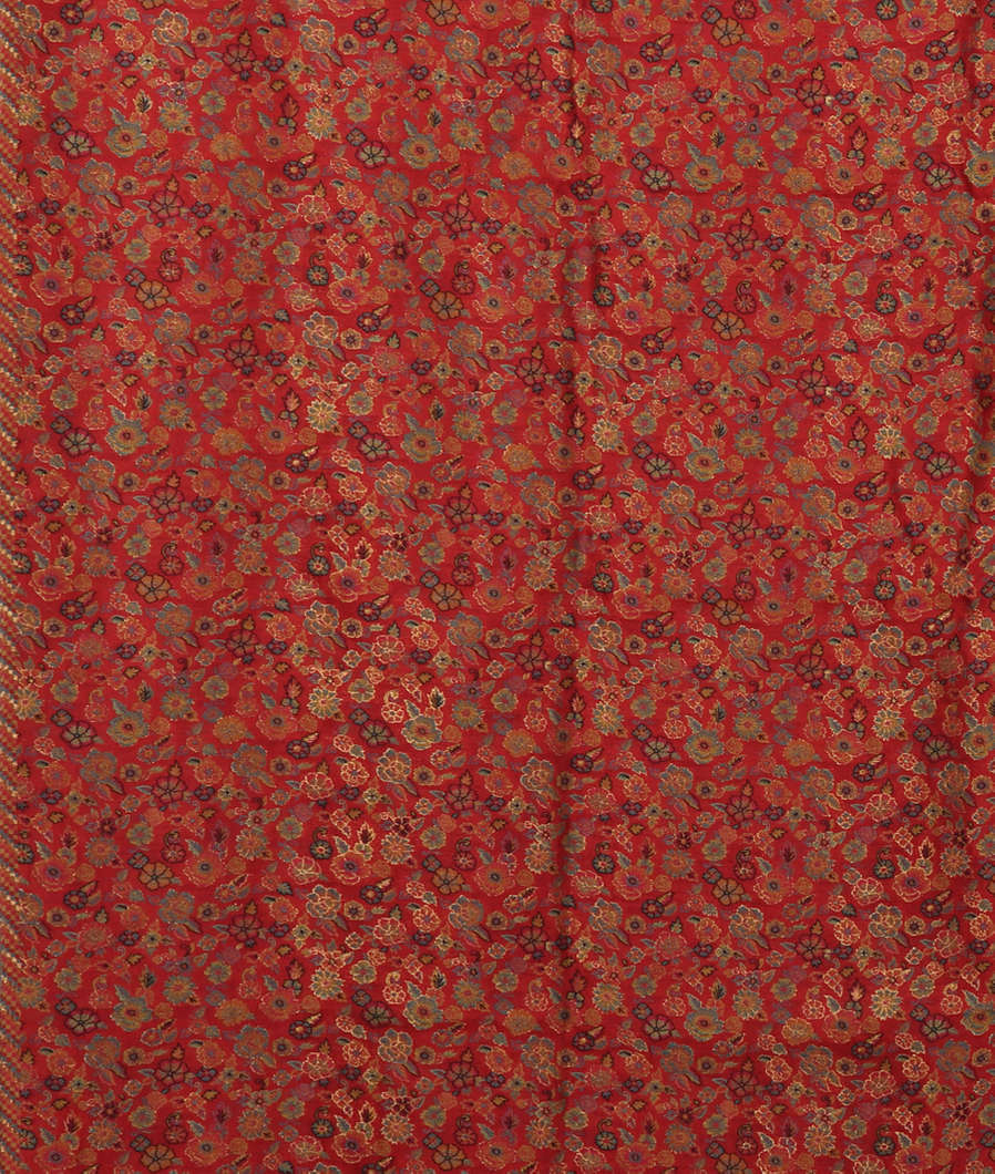 Black Cashmere Kani Silk Saree T3704423