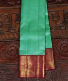 Green Handwoven Kanjivaram Silk Saree T3492321
