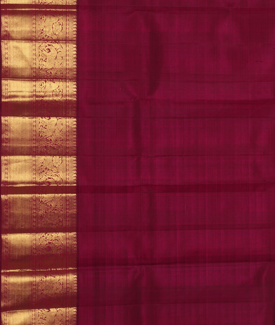 Green Handwoven Kanjivaram Silk Saree T3492323