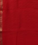 Red and Grey Soft Tussar Printed Saree T2628553