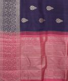 Purple Handwoven Kanjivaram Silk Saree T3677114