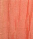 Peach Linen Embroidery Saree T3569783