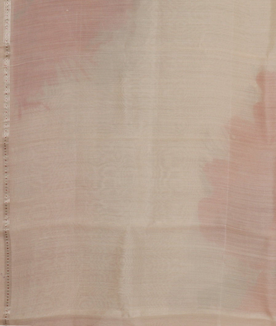 Off - White Kora Organza Printed Saree T3545453