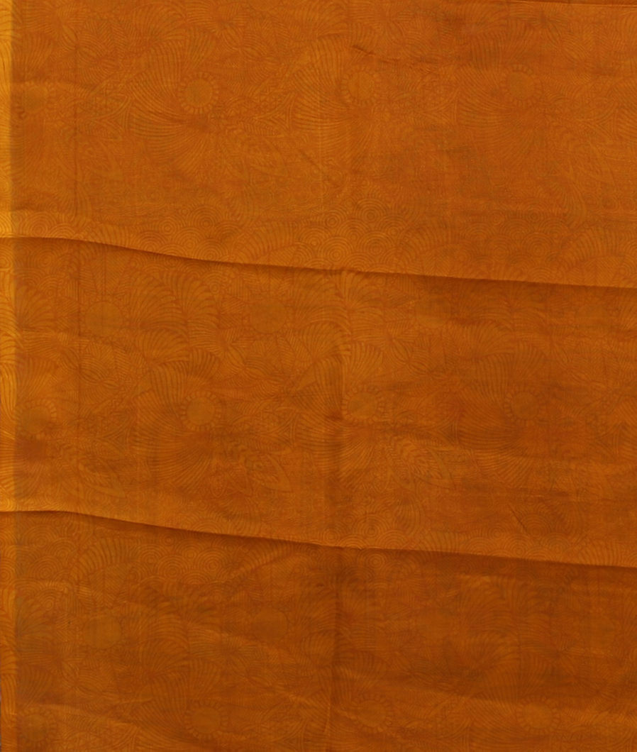 Purple Printed Silk Saree T3740263