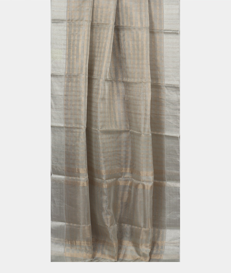 Silver Tissue Kota Saree T3691682