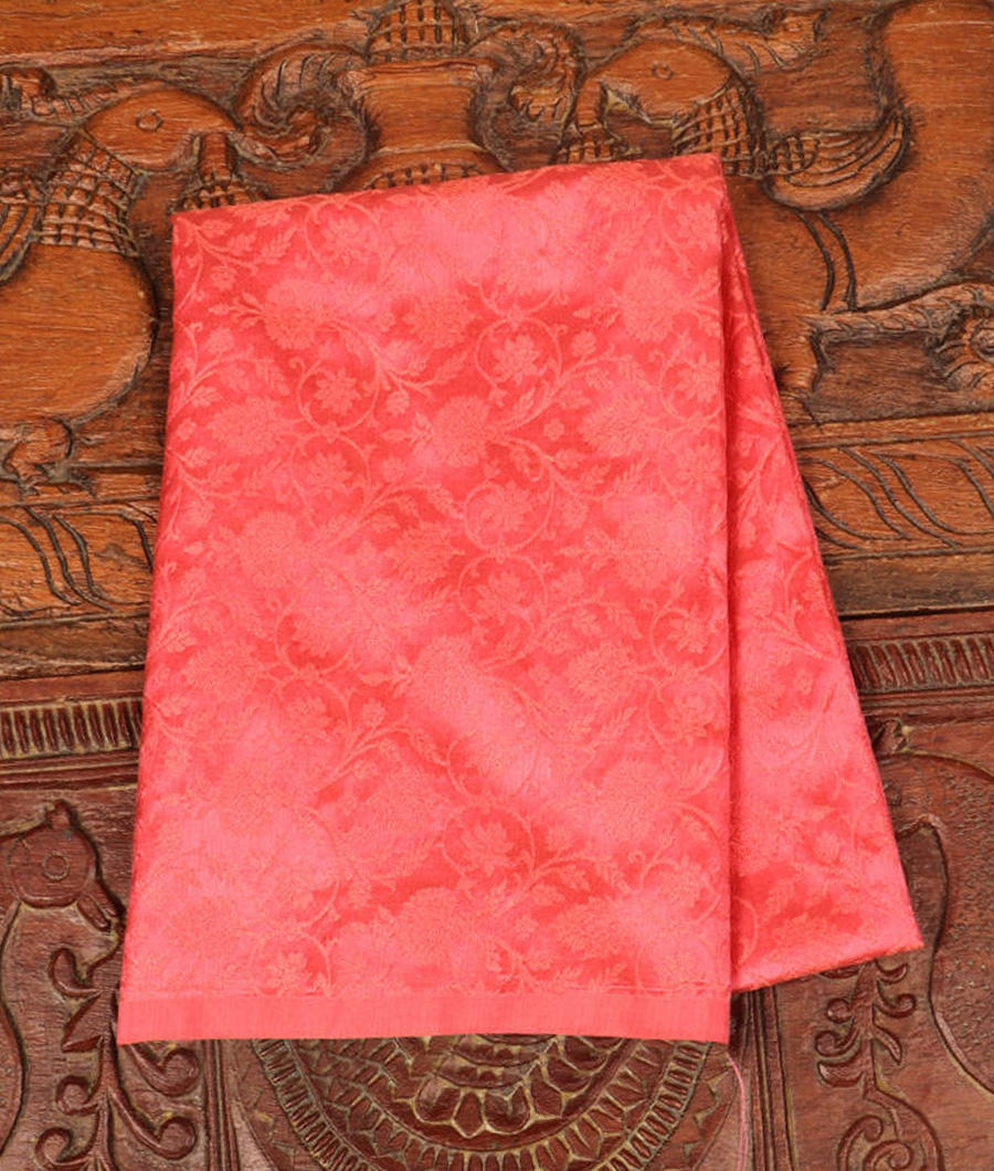 Pink Banaras Silk Blouse T33542-image