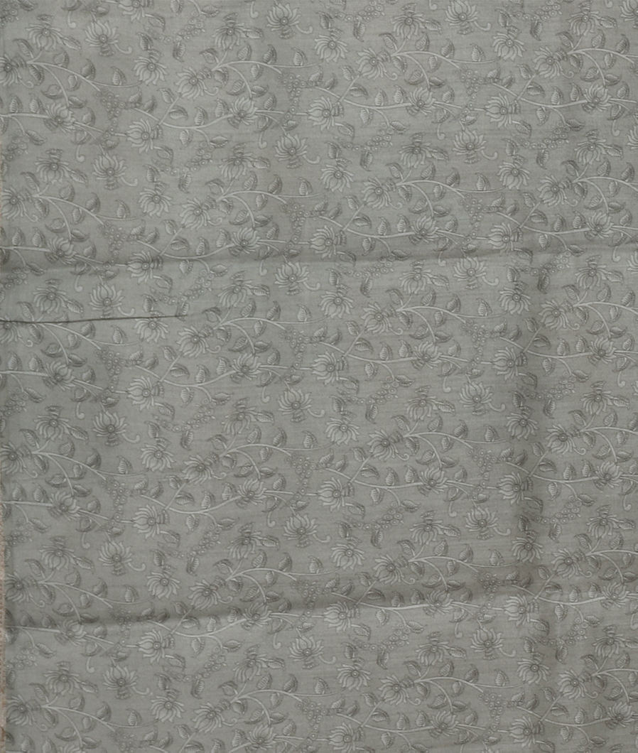 Grey Chaniya Silk Saree T3553593