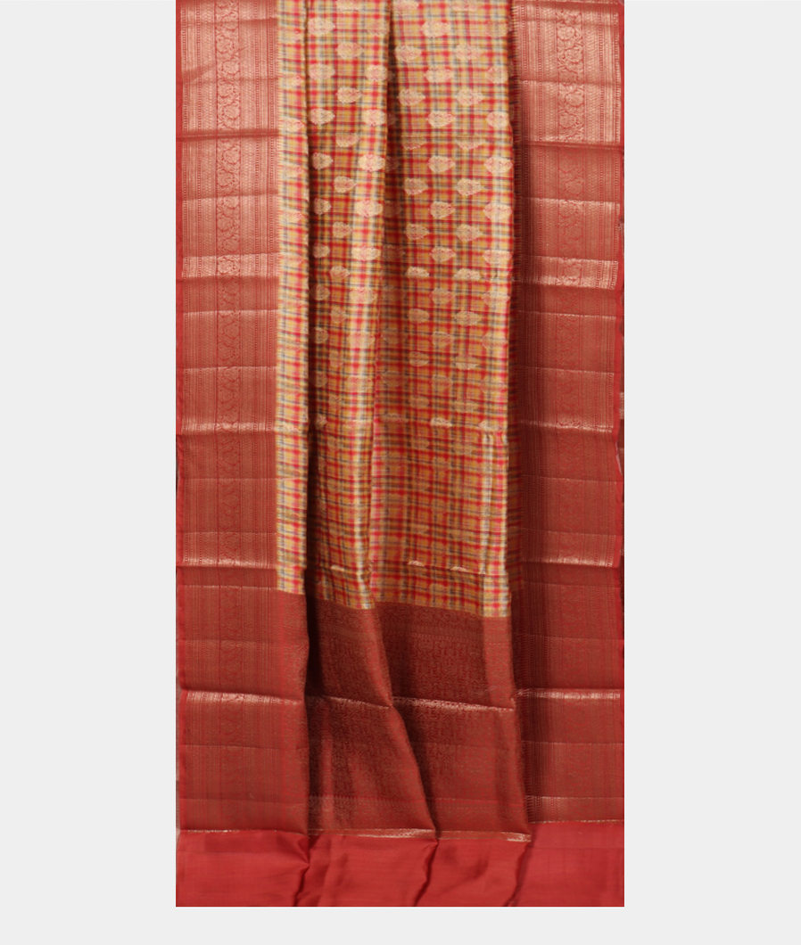 Multicolour Chaniya Silk Saree T3739672