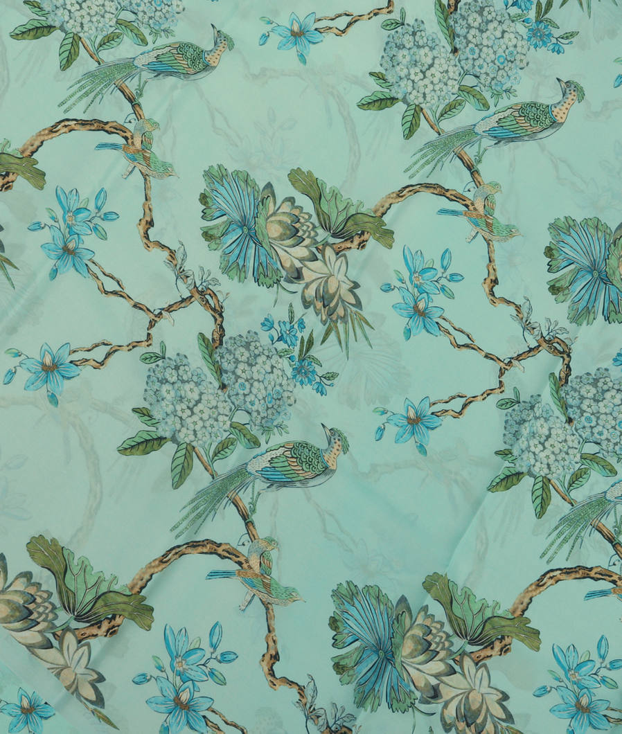 Blue Crepe Silk Saree T366936-image