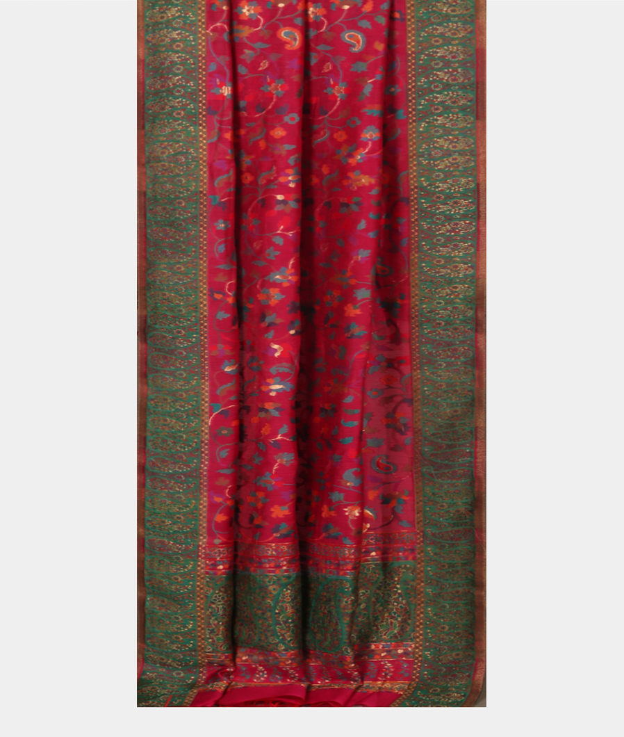 Purple Cashmere Kani Silk Dupatta T2866062