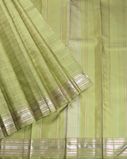 Green Handwoven Kanjivaram Silk Saree T3747252