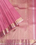 Pink Handwoven Kanjivaram Silk Saree T3747182