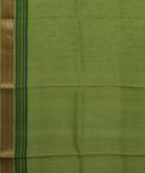Green Soft Tussar Printed Saree T3721893