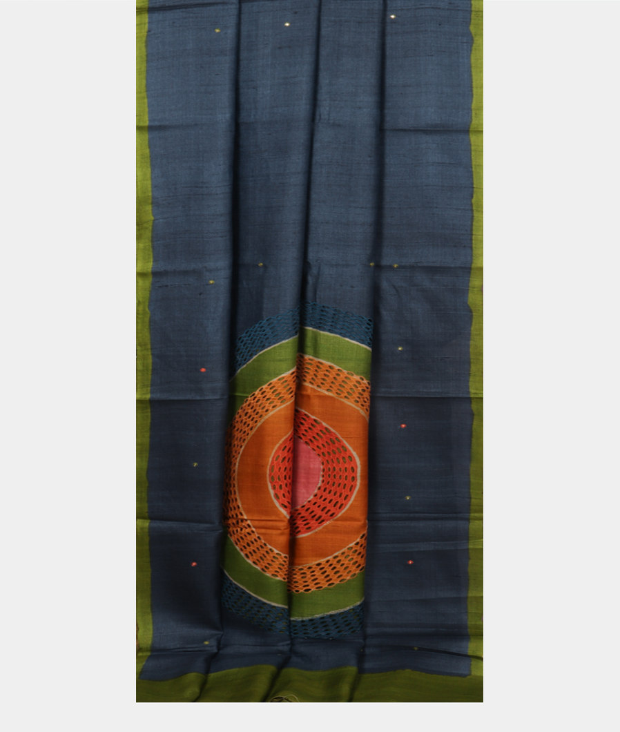 blue-tussar-cutwork-saree-t278915-t278915-b