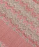 Pink Linen Printed Saree T3579121