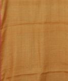 Yellow And Beige Tussar Embroidery Saree T3691483
