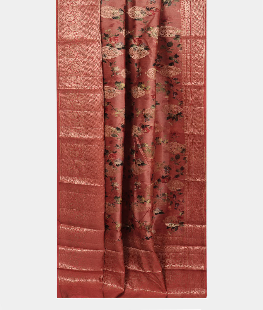 Pink Chaniya Silk Saree T3692242