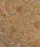 Yellow Kora Organza Embroidery Saree T3738851
