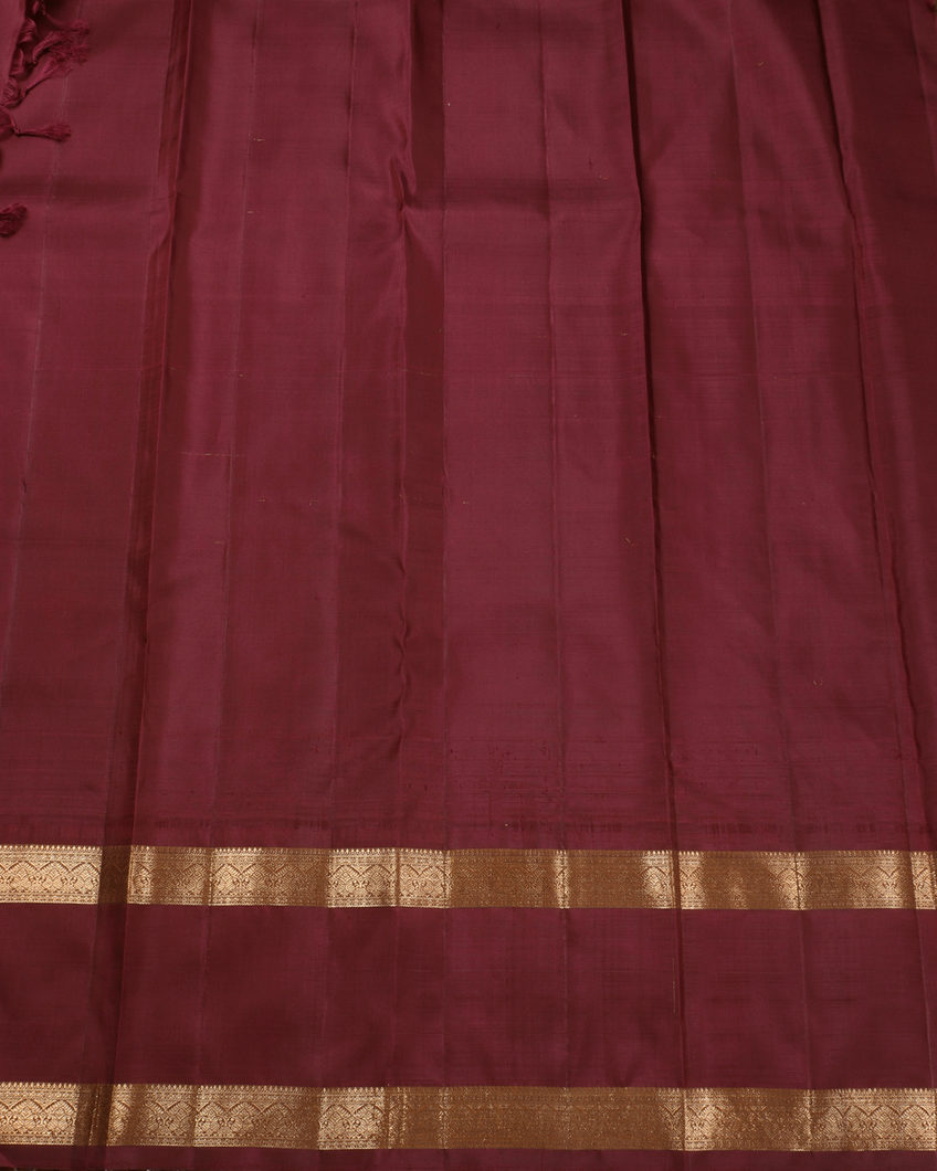 Pink Handwoven Kanjivaram Silk Saree T3522543