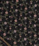 Black Georgette Silk Embroidery Saree T3546221