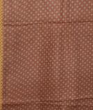 Light Brown Tussar Embroidery Saree T3717653