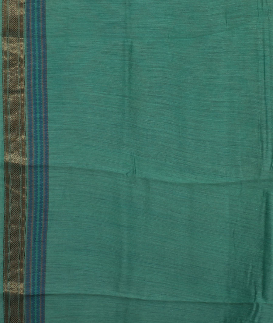 Green Soft Tussar Printed Saree T3721583