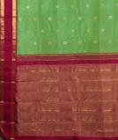 Green Handwoven Kanjivaram Silk Saree T3747204