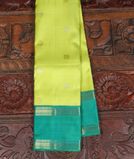 Green Handwoven Kanjivaram Silk Saree T3747341