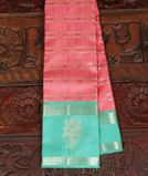 Pink Handwoven Kanjivaram Silk Saree T3256451